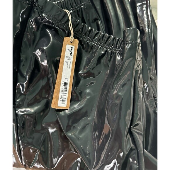 SKIMS Stretch Vinyl Onyx Tube Skirt, Size Medium. No Longer Sold! NWT - Picture 5 of 5